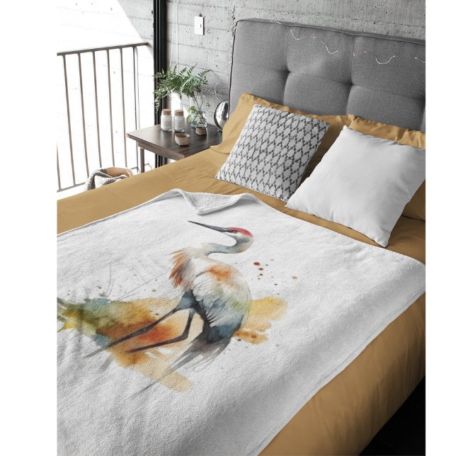 Wanderkran, kundenspezifisch fleecedecke (Von Creator hochgeladen)