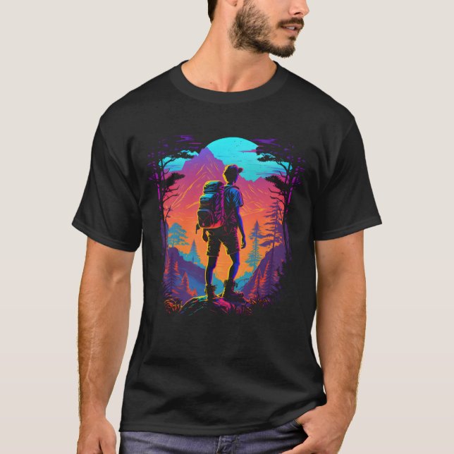 Wanderlandschaft T-Shirt (Vorderseite)
