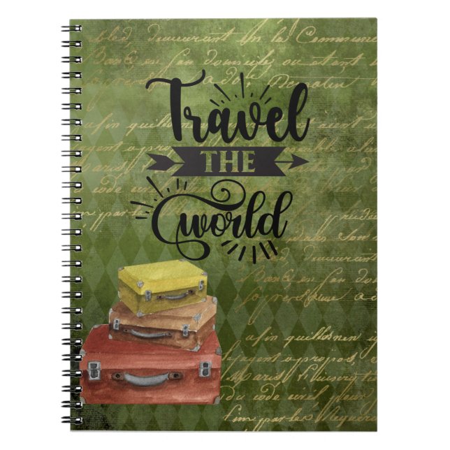 Wanderlust Adventure Journal Notizblock (Vorderseite)