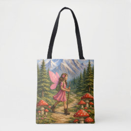 Wanderlust-Berg-Feenhiker Fairycore-Pilz Tasche