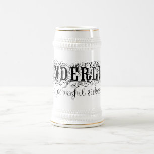 Wanderlust ist eine kraftvolle Krankheit Bierglas