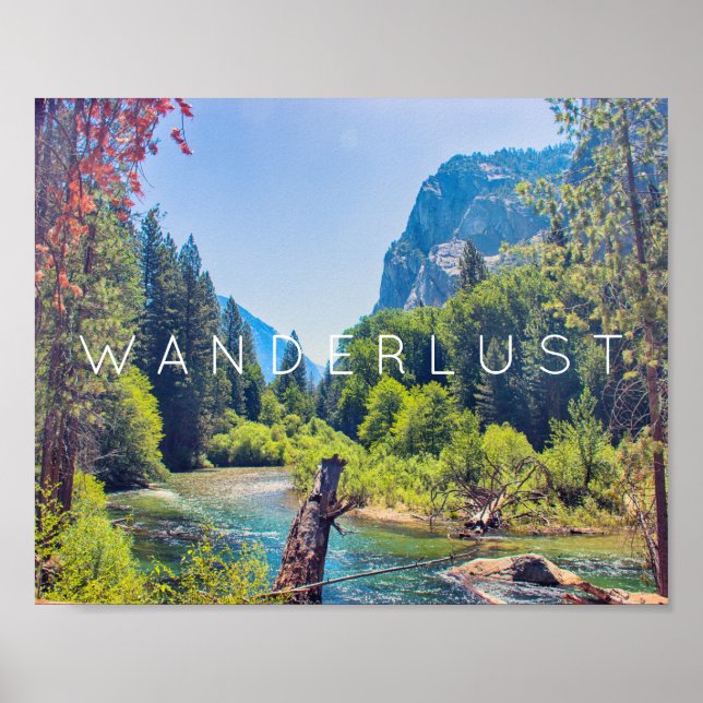 Wanderlust - Kings Canyon | Poster (Devant)