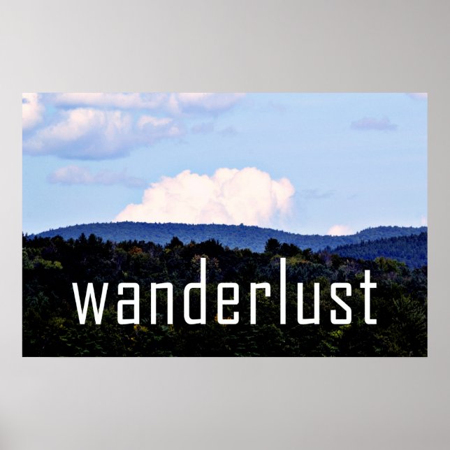 Wanderlust Poster (Vorne)