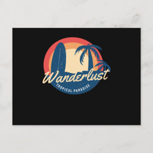 Wanderlust Postkarte