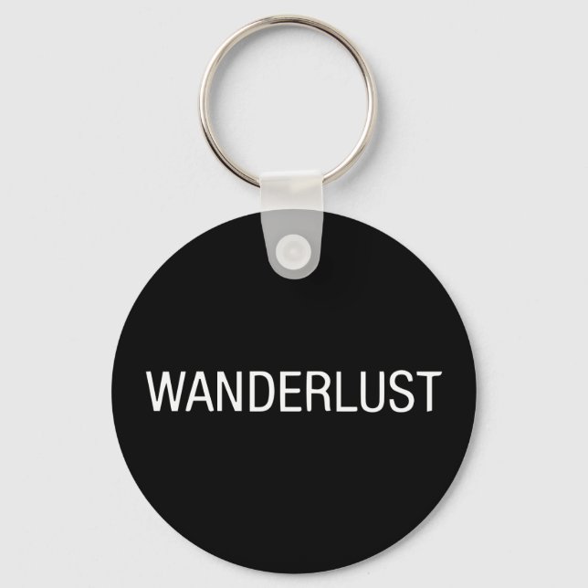 WANDERLUST SCHLÜSSELANHÄNGER (Vorderseite)