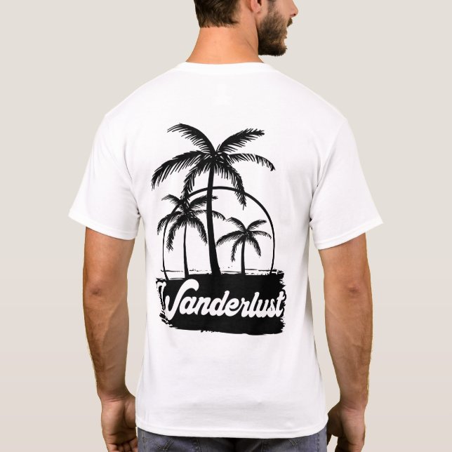 Wanderlust T-Shirt (Rückseite)