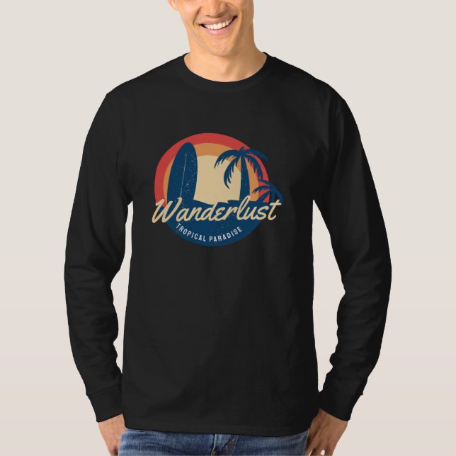 Wanderlust T-Shirt (Vorderseite)