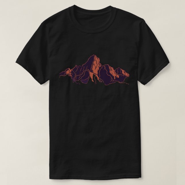 Wanderlustberg T-Shirt (Design vorne)
