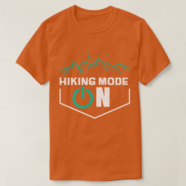 Wandermodus eingeschaltet T-Shirt (Design vorne)