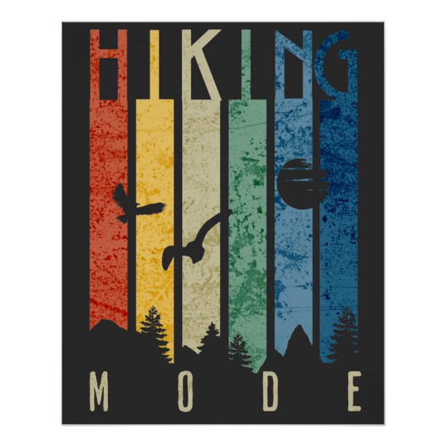 Wandermodus Natur im Freien Camping Locarno Poster (Vorderseite)
