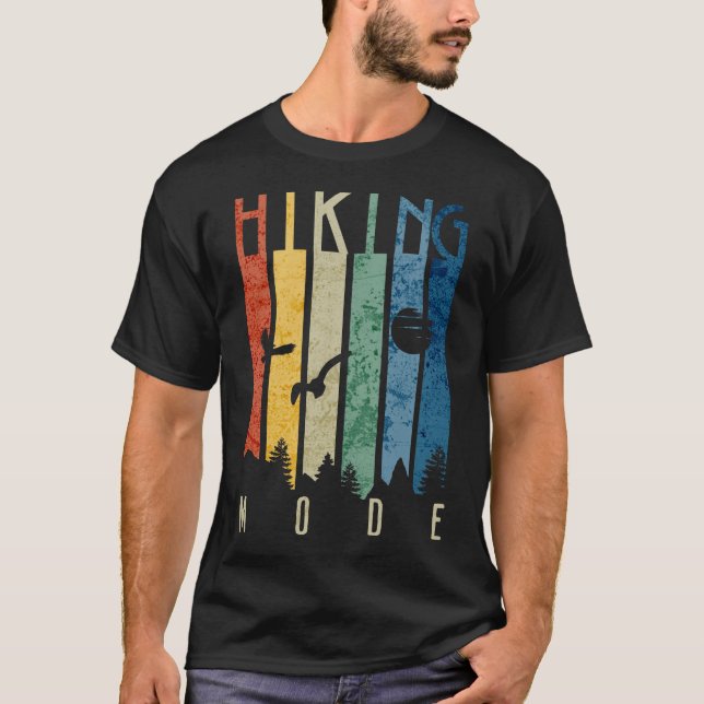 Wandermodus Natur im Freien Camping Locarno T-Shirt (Vorderseite)
