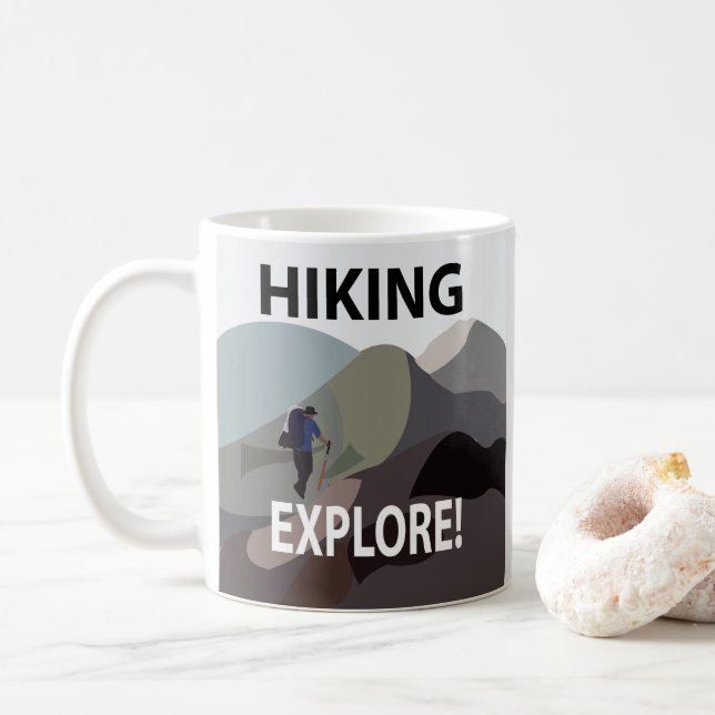 Wandern Bergsee-Zauber im Val Piora Kaffeetasse (Mit Donut)