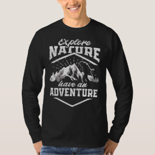 Wandern Bergwandern Natur pur T-Shirt