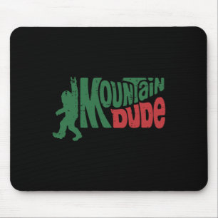 Wandern Bigfoot Berg Typ Sasquatch Fels Männer Wo Mousepad