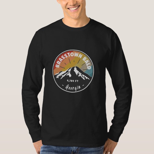 Wandern Brasstown Bald Georgia T-Shirt (Vorderseite)