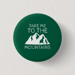 Wandern - Bring mich in die Berge Button