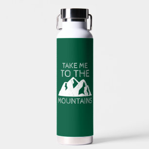Wandern - Bring mich in die Berge Trinkflasche