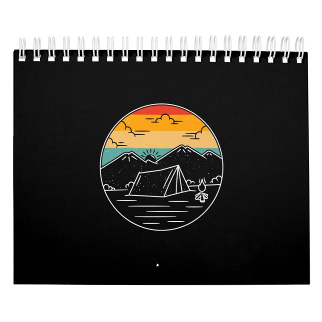 Wandern Camping Bekleidung - Wandern Camping Premi Kalender (Titelbild)