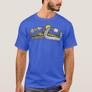 Wandern Carabiner Berg T-Shirt