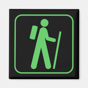 Wandern des Symbol-Magneten Magnet