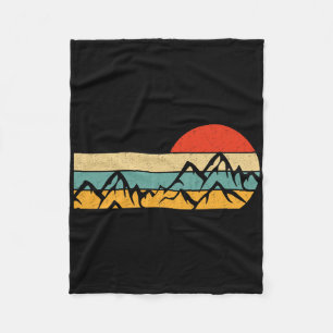 Wandern Design Männer Wald Retro Outdoor Berg W Fleecedecke