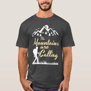 WANDERN Die Berge rufen T-Shirt