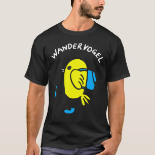 Wandern Ervogel Berge Wandern Wanderer Bergsteiger T-Shirt