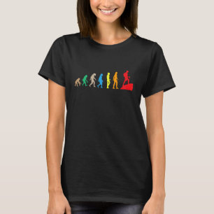Wandern Evolution Darwin Science Outdoor Camping T-Shirt