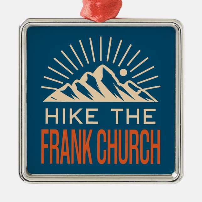 Wandern Frank Kirche Santa Maria degli Angioli Ornament Aus Metall (Vorne)