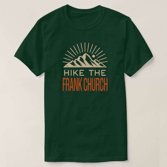 Wandern Frank Kirche Santa Maria degli Angioli T-Shirt (Design vorne)