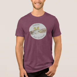 Wandern für Flechten Tri-Blend Shirt