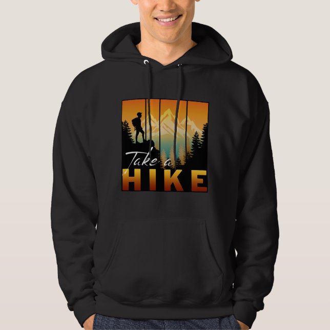 Wandern Hoodie (Vorderseite)