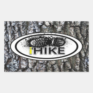 Wandern "iHIKE" Boot Print Tag Stickers