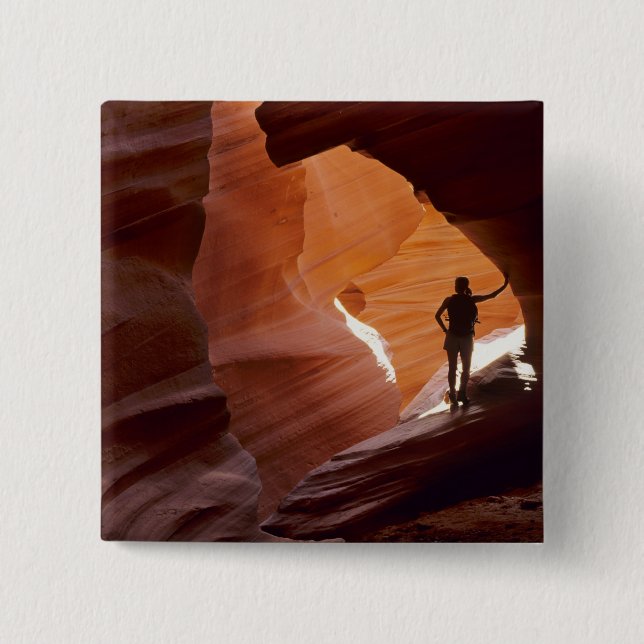 Wandern im Corkschraube-Abschnitt von Antelope Button (Vorderseite)