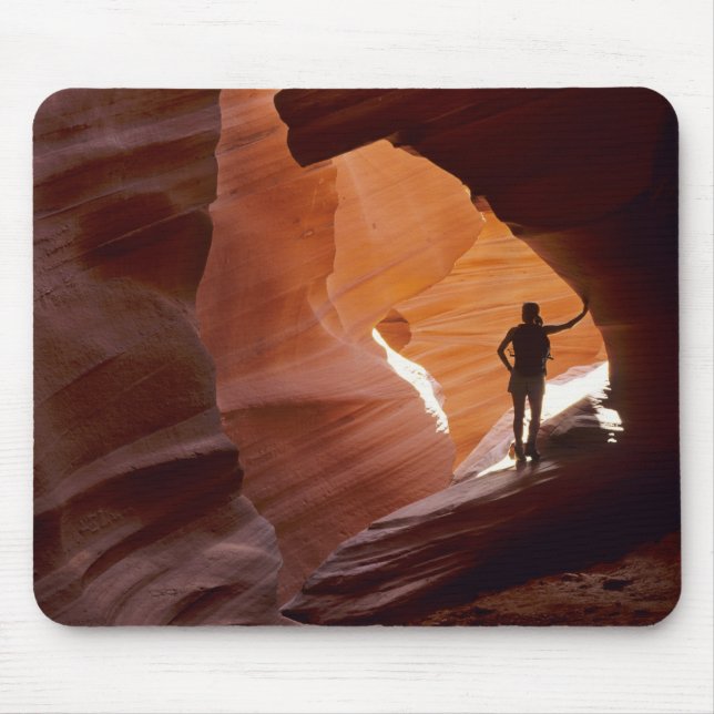 Wandern im Corkschraube-Abschnitt von Antelope Mousepad (Vorne)