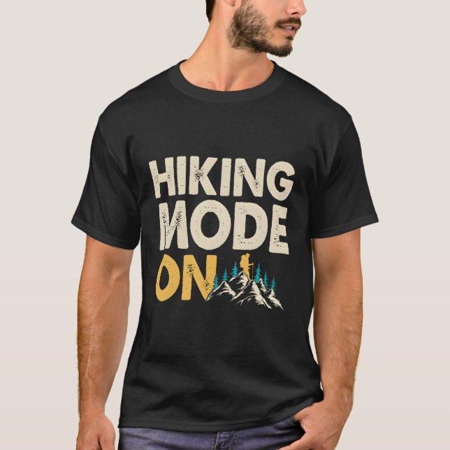 Wandern im Freien T-Shirt (Vorderseite)