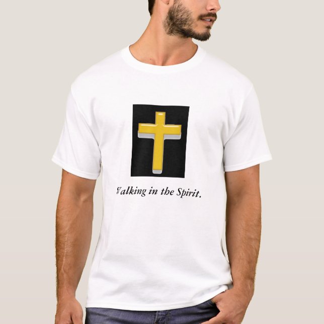 Wandern im Geist / Cross Men's T - Shirt (Vorderseite)