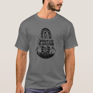 Wandern im Whistler Blackcomb Kanada Urlaub Ski T-Shirt