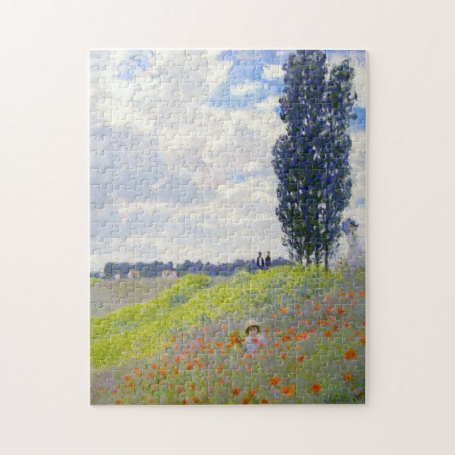 Wandern im Wiesen im Argenteuil Monet Kunstvoll wa (Vertikal)