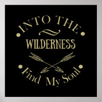 Wandern in die Wildnis findet meine Seele