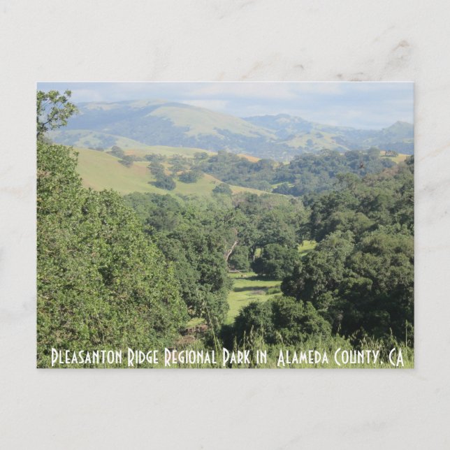 Wandern in Pleasanton, CA 5 Postkarte (Vorderseite)