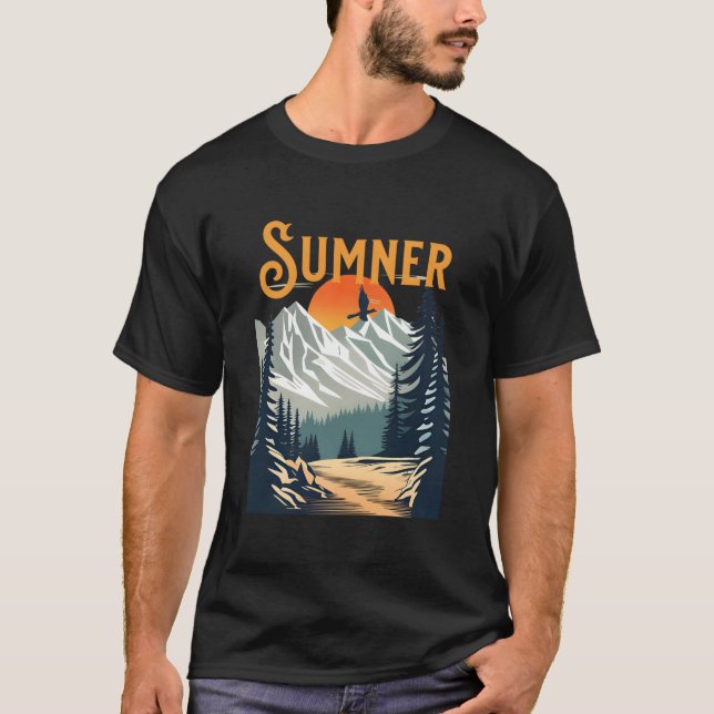 Wandern in Sumner T-Shirt (Vorderseite)