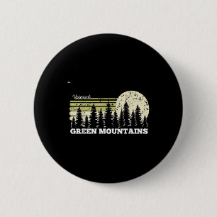 Wandern in Vermont Grüne Berge Bäume Natur Wald Button