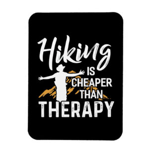 Wandern ist billiger als Therapie Magnet