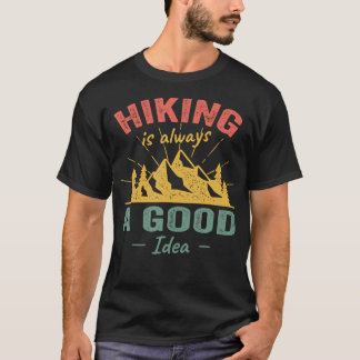 Wandern ist immer eine gute Idee für Vintage Wande T-Shirt