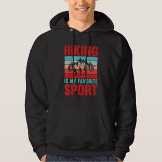 Wandern ist mein Lieblingssportwanderer Lover Wand Hoodie