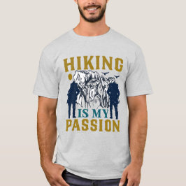 Wandern ist mein Passion-T - Shirt
