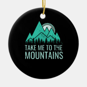 Wandern Keramik Ornament