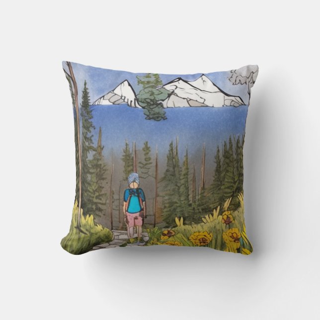 Wandern Kissen (Vorderseite)