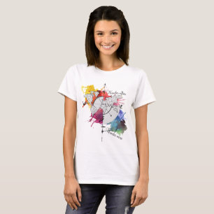 Wandern Kompass T-Shirt